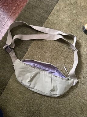 Athleta Canvas Crossbody Sling Bag